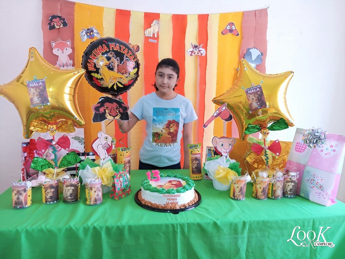  13 años de la pequeña Kenny Carvallo