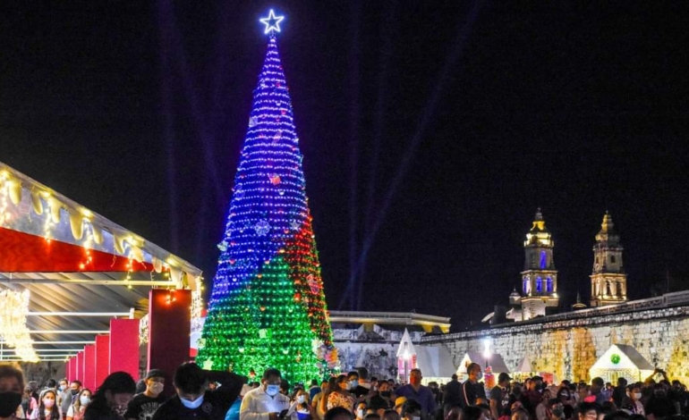 Encienden Árbol Navideño